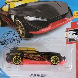 2018 HOT WHEELS, FAST MASTER POLICE CAR, #1, MINT IN THE PACKAGE!!!